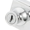 thumbnail image 3 of SOPOTUTU Durable Zinc Alloy Locker Lock with Key for Enhanced Security in Home Use Silver .0 Unit, 3 of 7