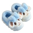 thumbnail image 2 of KANG Cozy Winter Girls Slippers With Adorable Rabbit Design Soft Sole Indoor Shoes For Toddlers And Kids Warm Lined Home Footwear For Cold Weather Comfort, 2 of 6
