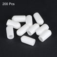 thumbnail image 2 of Uxcell Round End Caps Rubber Cover 1/4" Vinyl Screw Protector for Screw Bolt Pipe Tubing 200pcs, 2 of 5