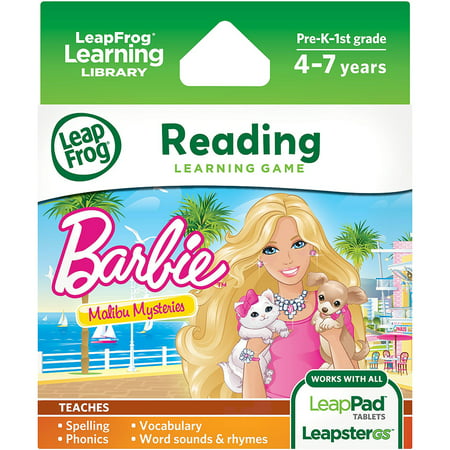 LeapFrog Learning Game: Barbie Malibu Mysteries (for LeapPad Tablets and (Leappad 3 Best Price)