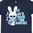 thumbnail image 4 of Inktastic Lets Rock This Easter with Bunny and Guitar Boys Toddler T-Shirt, 4 of 5