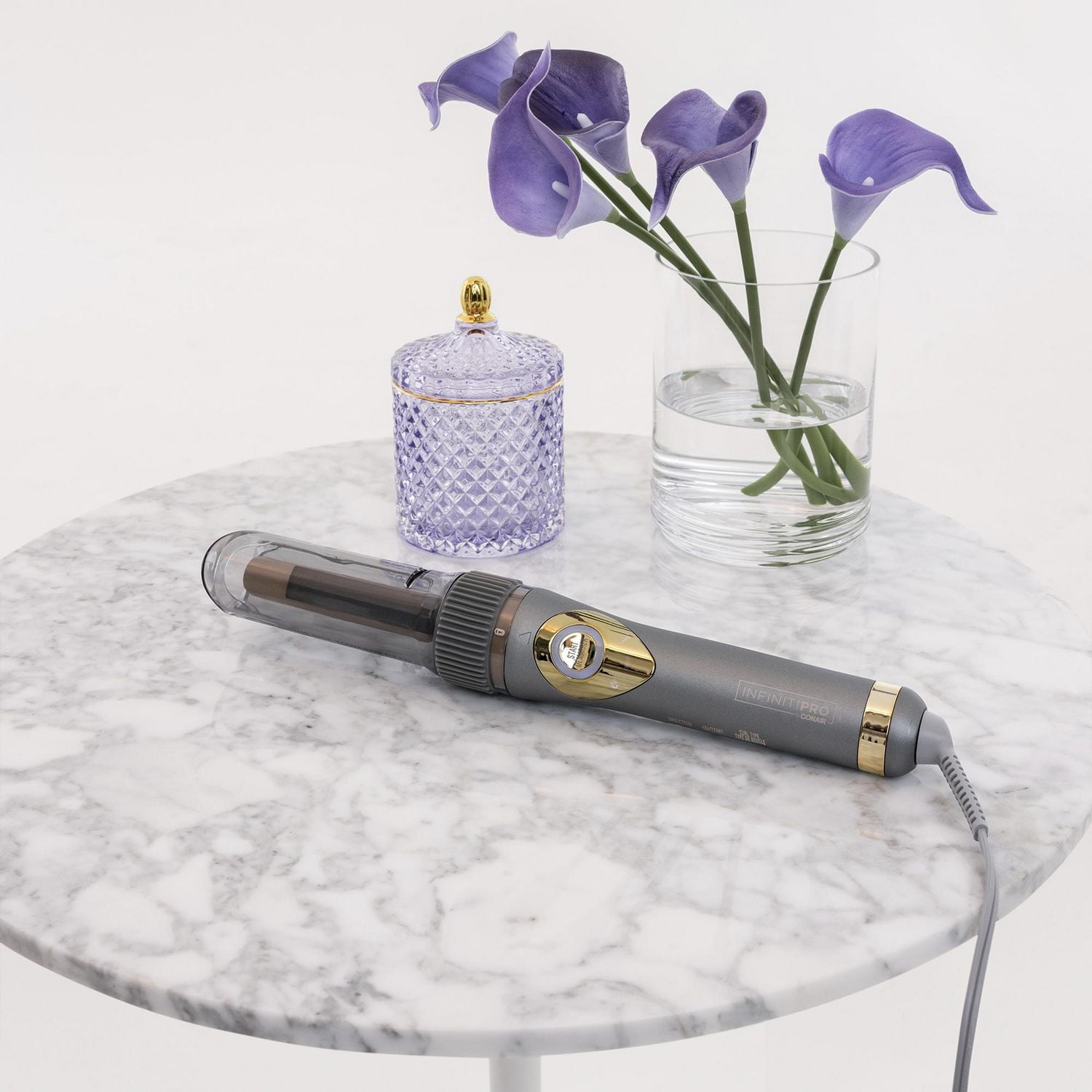 infinitiPRO par Conair Curl Secret® Fer à friser 1 ¼” boucleur automatique en céramique – Cadeaux pour Elle Fer à friser en céramique