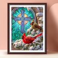 thumbnail image 4 of Wdftyju 5D Full Round Drill Bird In the Snow Diamond Painting Kit de diamantes de imitación (A303) Wdftyju 6ry0lz1ca5hv3kn2, 4 of 7