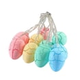 thumbnail image 2 of Easter Egg String Lights, 5/10/20ft Easter Decorative Lights with 10/20/40 Clear Colorful Easter Egg Bulbs for Outdoor Easter Decorations Bedroom Easter Party Holiday Home Easter Tree Decoration, 2 of 8