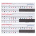 thumbnail image 1 of 3Pcs Melodica Sticker Special Scale Melodica Sticker for Children Practice, 1 of 8