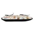 thumbnail image 3 of Circus Chair Seating Cushion Set of 6, Circus Bear Monkey Animals Merry Go Round Magic Classic Celebration Print, Seat Pads for Office with Anti-slip Backing, 16"x16", Multicolor, by Ambesonne, 3 of 7