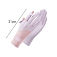 thumbnail image 6 of Thin Ice Silk Sun Gloves for Women Men UV Protection Driving Cycling Gloves with Touchscreen Fingers Non-Slip Breathable Summer Outdoor Gloves, 6 of 8