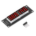 thumbnail image 4 of LED Segment Display Module, Accurate Wiring 6 Digit Tube Plug And Play Clear Board Paths Decimalism PCB 2 Pin I O With Pin Header For DIY, 4 of 8