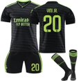 thumbnail image 1 of Camiseta del Real Madrid 22 23 conjunto de camiseta de fútbol NO.20 Vini JR. 22(130-135cm) oso de fresa Electrónica, 1 of 1