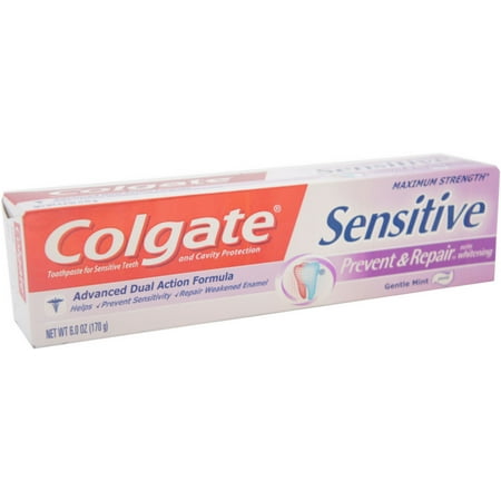 Colgate Sensitive Prevent and Repair Sensitive Toothpaste - 6 oz ...