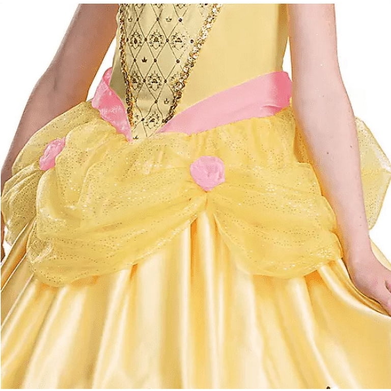 Disguise Girl's Halloween Disney Princess Belle Costume, Prestige Dress-Up, XS (3T-4T) - Walmart.com Disguise Girl's Halloween Disney Princess Belle Costume, Prestige Dress-Up, XS (3T-4T) - Walmart.com