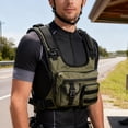 thumbnail image 2 of Water Resistant Wearable Chest Pack Vest Bag For Active Lover Hiking Biking Gym Daily Workouts, 2 of 8