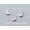 Silver, variant on 925 Sterling Silver Tiny Matt Moon Dangle Charm Spacer Bead DIY A2058-Silver