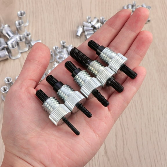 ORDDIART 86-Piece Rivet Nut Threaded Insert Tool Kit for Steel, Aluminum, and Metal Hand Riveter Set with Accessories