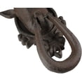 thumbnail image 5 of antiqued finish 8 point buck deer door knocker, 5 of 5