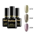 thumbnail image 4 of 3PCS/Set Gel Nail Polish Set Top Coat Multi-colors Long Lasting Nail Polish Kit, 4 of 9