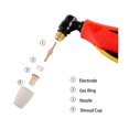 thumbnail image 3 of 150pcs Pt31 Lg40 Plasma Cutter Electrode Tips Cup Extended Consumables Kit For Pt-31 Cut40 Cut50 Hy, 3 of 5