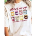 thumbnail image 3 of Jesus Is My Jam T-Shirt, Spread The Gospel Tee, Faith Pray , Jesus Christ Shirt, Funny Jesus Shirt, Christian Mom Gift T-Shirt,100% Cotton Oversized Short Sleeve Classic Heavy Cotton T Shirt, 3 of 4