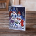 thumbnail image 2 of Caroline's Treasures Westie Snowpeople Greeting Cards with Envelopes, 5" x 7" (8 Count), 2 of 2