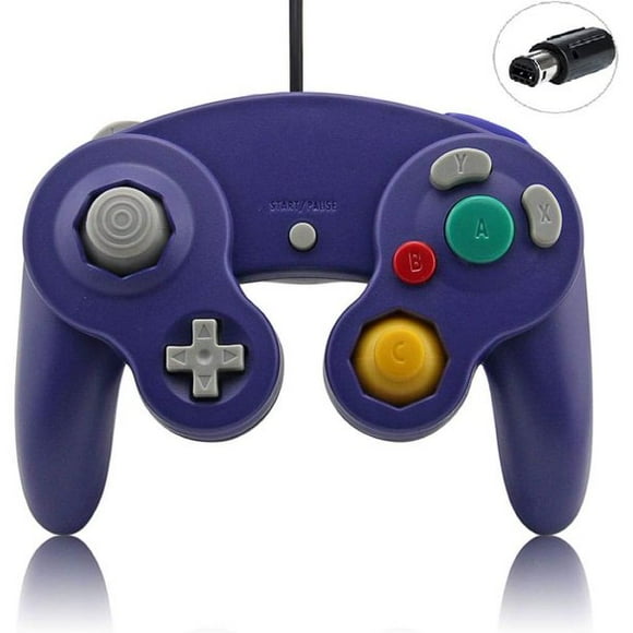 Indigo Wired Controller for Nintendo GameCube (Purple) – Used