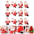 thumbnail image 6 of Christmas Figurines Decor Craft Resin Miniature Crafts Miniatures Village Decoration Santa Claus, 6 of 8