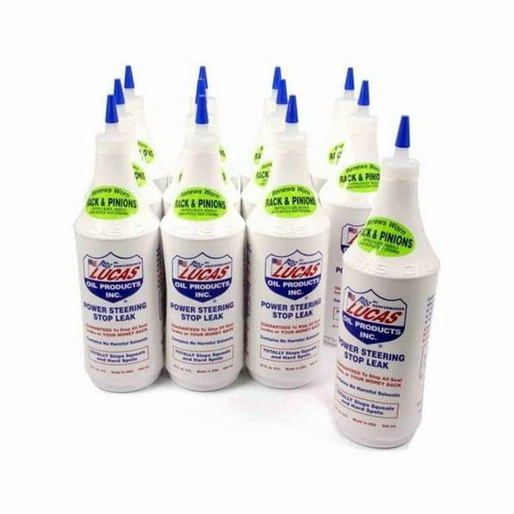 10011 Stop Leak Power Steering Fluid, 1 qt. - Set of 12