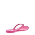 thumbnail image 3 of Time and Tru Women's Studded Jelly Flip Flop Sandals, 3 of 7