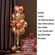 thumbnail image 3 of Kit de soporte para globos de mesa de 1,3 m con cadena de luces, centro de mesa con globos para decoraciones de cumpleaños, baby shower, fiestas de Navidad, 3 of 5