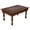 Burnt, variant on Rectangular Wooden Coffee Table 36x24x18 Inch – Beige Finish with Cutwork Jali Carving, Rustic Farmhouse Style, Mid-Century Modern Living Room Furniture