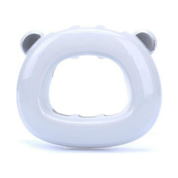 Adorable Cartoon Bear Toothbrush Suction Holder Home Bathroom Tooth Brush Rack(Gray)
