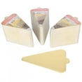 thumbnail image 1 of 300pcs Cake Board Triangular Mousse Cake Boards Cupcake Base Dessert Display Tray Cardboard Decoration Tools, 1 of 8