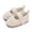 Beige, variant on Zecgelong Summer Children Toddler Shoes Girls Sports Flat Bottom Round Toe Lightweight Solid Color Embroidered Upper Solid Color Beige Simple Style Baby Athletic Shoes Size US:4 Beige