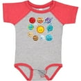 thumbnail image 3 of Inktastic Happy Sun Moon and Planets Boys or Girls Baby Bodysuit, 3 of 5