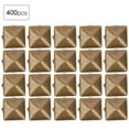 thumbnail image 4 of Cergrey Square Spike Rivets,400 Sets 4MM-7MM DIY Leathercraft Spike Rivets Square Spike Studs Bags Shoes Belt Accessories,Spike Rivets, 4 of 7