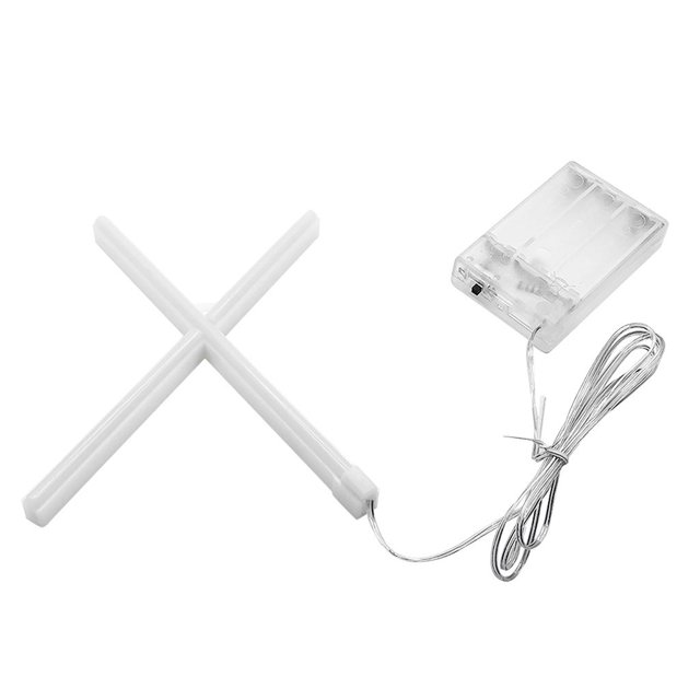 LED Letter Lights Light Up Plastic Letters Standing Hanging Warm Wihte Light