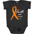thumbnail image 3 of Inktastic Faith over Fear Leukemia Awareness with Orange Ribbon Boys or Girls Baby Bodysuit, 3 of 5