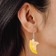 thumbnail image 5 of WORGEOUS 1 par de pendientes de plátano Pendientes de joyas con temas de temas de tendencia de plátano para mujeres, 5 of 7