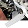 thumbnail image 4 of 1 Uds calibre de espesores de precisión, calibre de soldadura que garantiza alta precisión, orificio cilíndrico ligero, acero inoxidable., 4 of 5