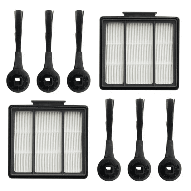 Hepa Filter Main Side Brush Parts for Shark RV1000 Vacuum Robot Cleaner Part Replacements