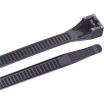 Gardner Bender UV Resistant Cable Ties 46-424UVB Heavy-Duty - 50 Count, 24" Black