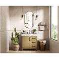 thumbnail image 4 of Elegant Kitchen and Bath 32 inch Single Bathroom Vanity In Honey Brown with backsplash, 4 of 10