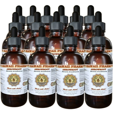 Arrowroot (Maranta Arundinacea) Tincture, Dried Root Liquid Extract, Maranta, Herbal Supplement 15x4 oz