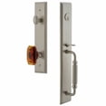 thumbnail image 3 of Grandeur Carfgrbca_Esetd_Na Carre Solid Brass Rose Dummy Full Plate "F" Grip Handleset -, 3 of 5