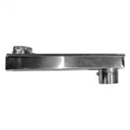 dryer vent adjustable periscope plumbing builders x6 supply zero duct aluminum