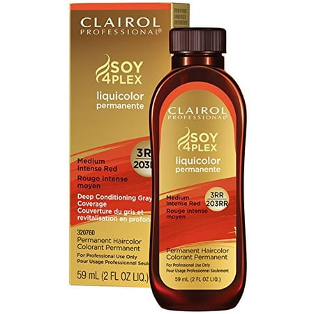 Clairol Professional Soy 4 Plex Liquicolor Permanent, Medium Intense ...