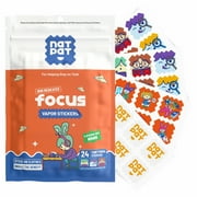 NATPAT FocusPatch Focus Enhancing Stickers for Kids, 24 Count