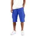 thumbnail image 5 of WERYOUNG Cargo Shorts For Men Solid Color Elastic Waist Casual Summer Athletic Shorts With Pockets For Outdoor Sports Versatile Bottoms L, 5 of 7