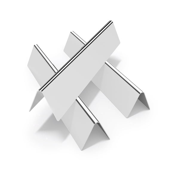 7635 15.3" Flavorizer Bars for Weber Spirit I & II 200 Series, Spirit E210 S210 E220 S220 Gas Grill with Front Control Knobs,Set of 3 Stainless steel Heat Plates Replacemen