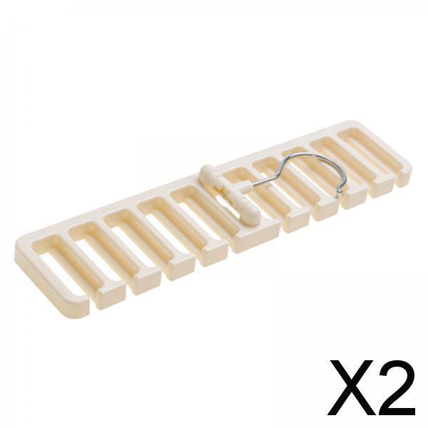 Percha para cinturón,Perchero para cinturón,organizador,bufanda,armario,almacenamiento,Organizador de armario Estante para cinturones Organizador de cinturones para armario,Colgador 2 piezas