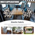 thumbnail image 3 of Uorisanigo RV Dinette Cushion Covers Camper Cushion Covers Sofa Loveseat Chair Cover Protective Stretch Car Seat Slipcovers for Easy to Install Machine Washable, 3 of 7